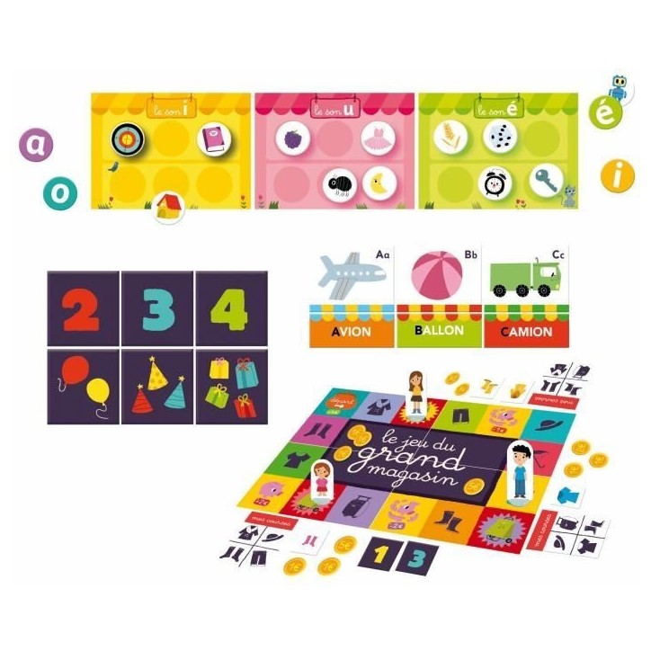 Jeu éducatif - NATHAN - La Petite Ecole - Mon Grand Coffret Moyenne Section Jeu éducatif - NATHAN - La Petite Ecole - Mon Grand Coffret Moyenne Section
