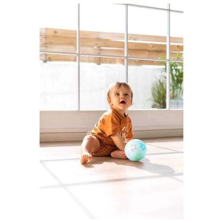 Jouet - NATHAN - Balle d'exploration - Motricité pour bébés, change de couleur et direction Jouet - NATHAN - Balle d'exploration - Motricité pour bébés, change de couleur et direction