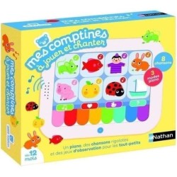 Mes comptines a jouer et a chanter - Jeu interactif - NATHAN - Découv