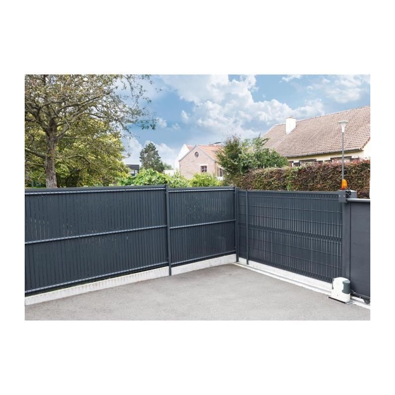 Kit lamelles brise-vue - NATURE - Pour panneau de clôture rigide - Oc