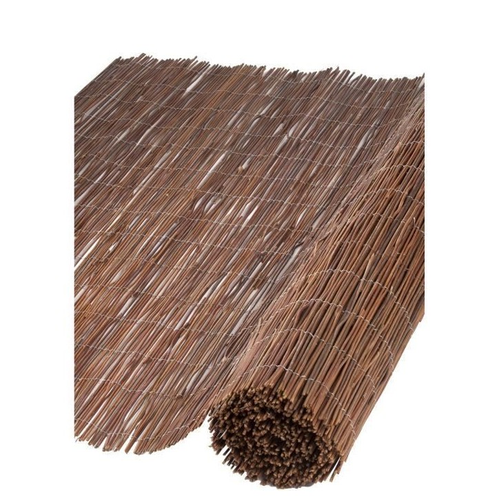 Canisse fagot d'osier fin - NATURE - 1 x 3 m - Occultant 4/5 Canisse fagot d'osier fin - NATURE - 1 x 3 m - Occultant 4/5