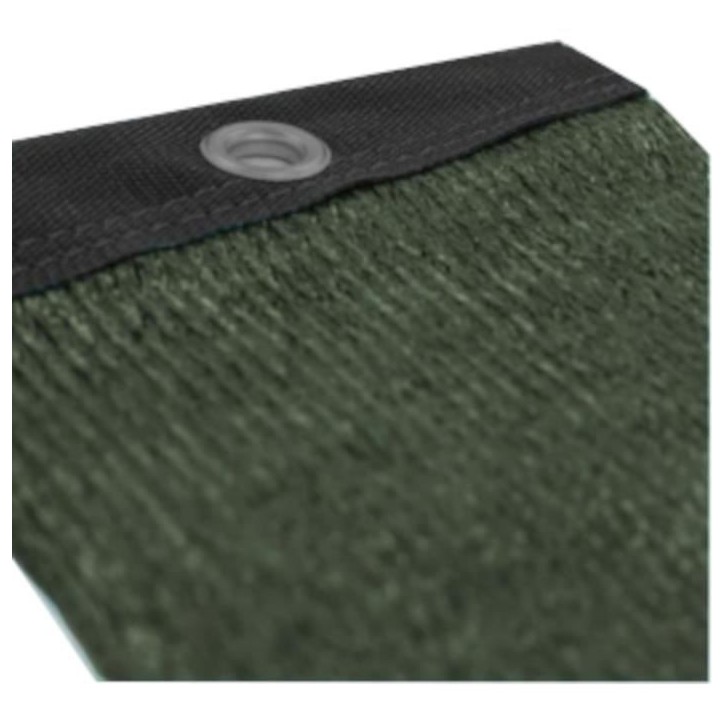 Brise-vue - NATURE - 1 x 3 m - Occultant 5/5 - HDPE 350 g/m² - Vert kaki Brise-vue - NATURE - 1 x 3 m - Occultant 5/5 - HDPE 350 g/m² - Vert kaki