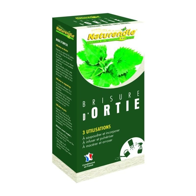 Engrais Brisure d'ortie - NATURENDIE - 200 g Engrais Brisure d'ortie - NATURENDIE - 200 g