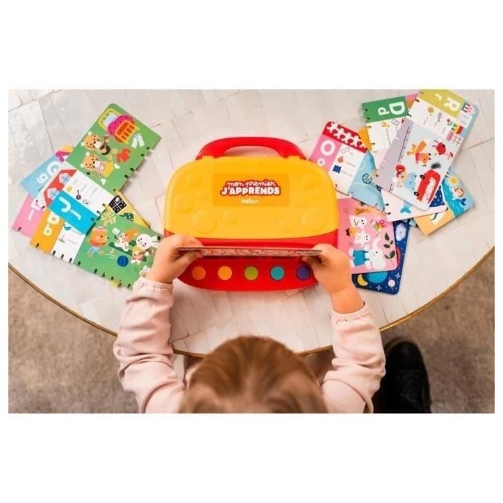MON PREMIER J'APPRENDS - ABECEDAIRE PARLANT - Jeu éducatif - NATHAN - Découvrez l'alphabet interactif !
