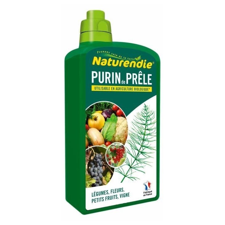 Purin de prele - NATURENDIE - Légumes, fleurs, petits fruits, vigne - 1 L Purin de prele - NATURENDIE - Légumes, fleurs, petits fruits, vigne - 1 L