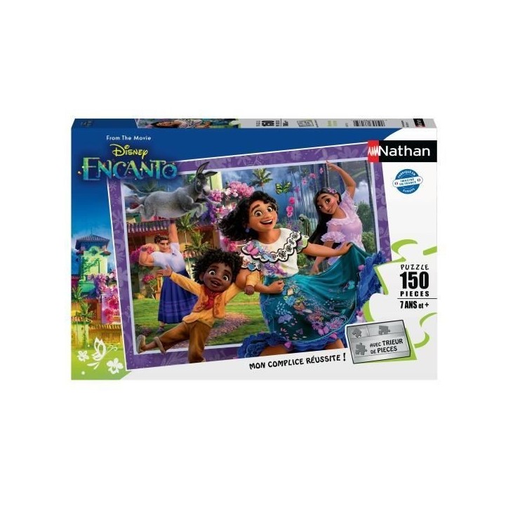 Nathan-WD ENCANTO-Puzzle 150 pieces - Bienvenue a Encanto / Disney Encanto-4005556861750-A partir de 7 ans Nathan-WD ENCANTO-Puzzle 150 pieces - Bienvenue a Encanto / Disney Encanto-4005556861750-A partir de 7 ans