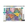 Nathan-POKEMON-Puzzle 2000 pieces - Les 16 types de Pokémon-400555687