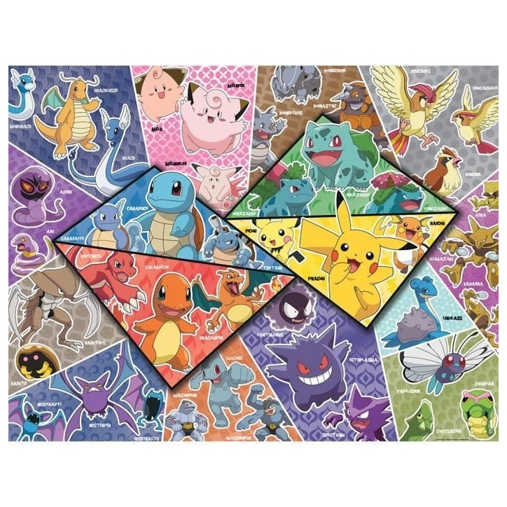 Nathan-POKEMON-Puzzle 2000 pieces - Les 16 types de Pokémon-4005556873142-A partir de 14 ans Nathan-POKEMON-Puzzle 2000 pieces - Les 16 types de Pokémon-4005556873142-A partir de 14 ans