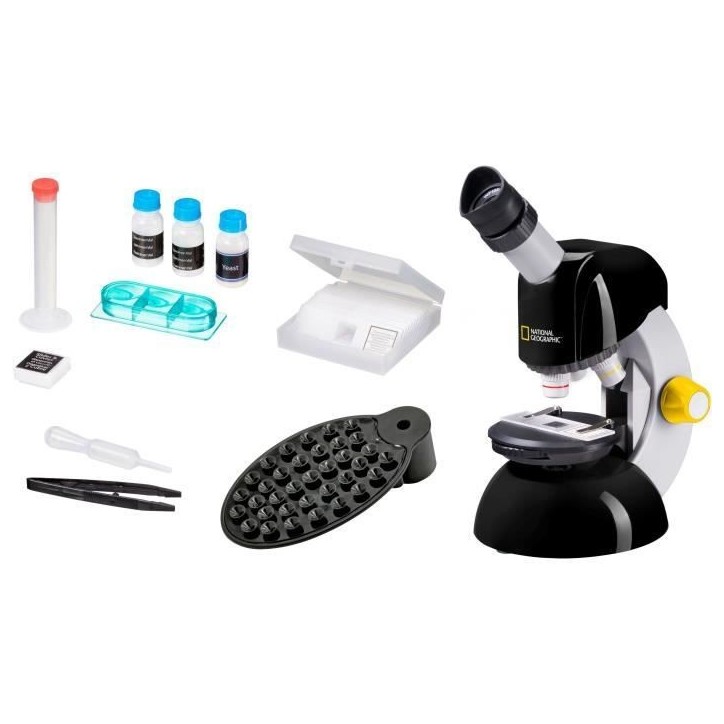 Kit télescope + microscope enfant - National Geographic