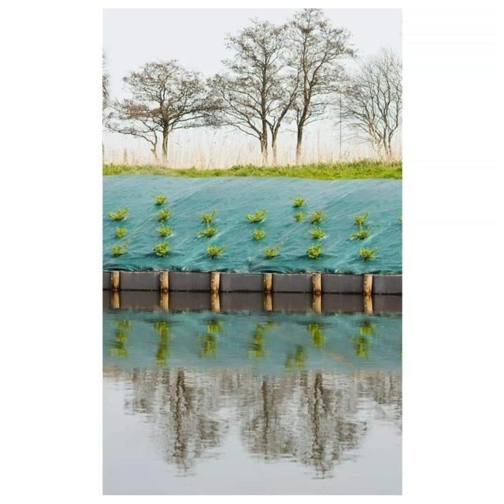 Toile de paillage paysages verte, 1 x 10 m, traité anti UV, 100 g/m² - Bâche de sol anti mauvaises herbes Toile de paillage paysages verte, 1 x 10 m, traité anti UV, 100 g/m² - Bâche de sol anti mauvaises herbes