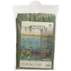 Toile de paillage paysages verte 2 x 5 m, traité anti UV, 100 g/m² -