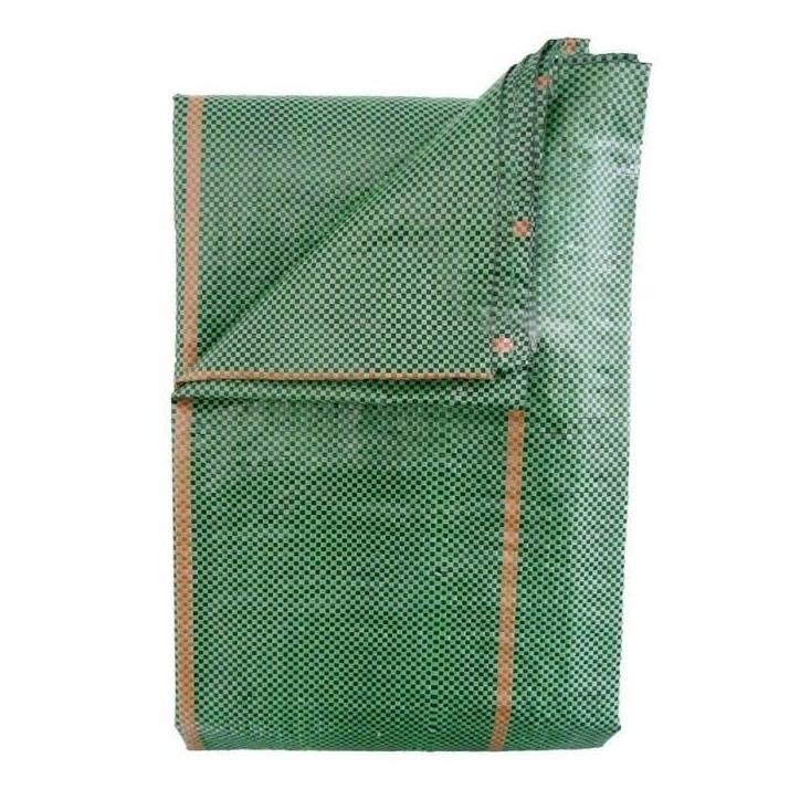 Toile de paillage paysages verte 3,30 x 5 m, traité anti UV, 100 g/m² - Bâche de sol anti mauvaises herbes Toile de paillage paysages verte 3,30 x 5 m, traité anti UV, 100 g/m² - Bâche de sol anti mauvaises herbes