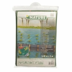 Toile de paillage paysages verte 3,30 x 5 m, traité anti UV, 100 g/m