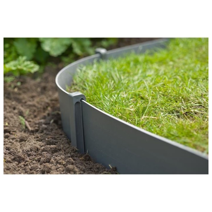 Piquets pour bordures de jardin - NATURE - Ancres en polypropylene gris - Lot de 10 Piquets pour bordures de jardin - NATURE - Ancres en polypropylene gris - Lot de 10