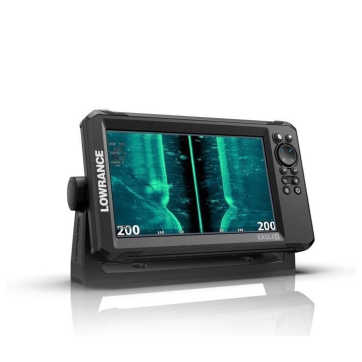 Combiné GPS sondeur - LOWRANCE - Eagle 9 - Sonde TripleShot HD - Écran IPS - Résistance IPX7 Combiné GPS sondeur - LOWRANCE - Eagle 9 - Sonde TripleShot HD - Écran IPS - Résistance IPX7