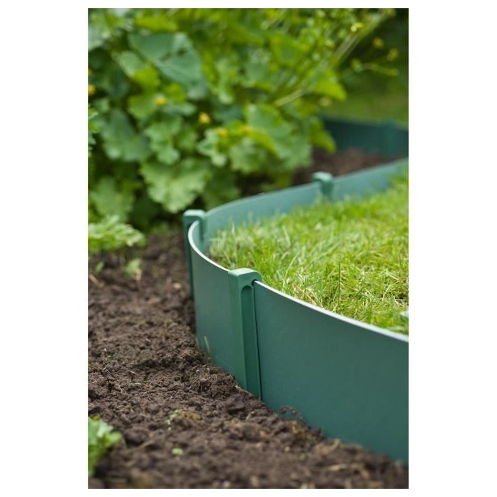 Ancres pour bordure en polyéthylene recyclé - NATURE - H26,7 x 1,9 x 1,8 cm - Vert Ancres pour bordure en polyéthylene recyclé - NATURE - H26,7 x 1,9 x 1,8 cm - Vert