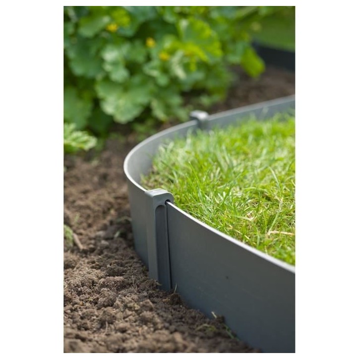 Ancres pour bordure de jardin en polypropylene - NATURE - H 26,7 x 1,9 x 1,8 cm - Gris Ancres pour bordure de jardin en polypropylene - NATURE - H 26,7 x 1,9 x 1,8 cm - Gris