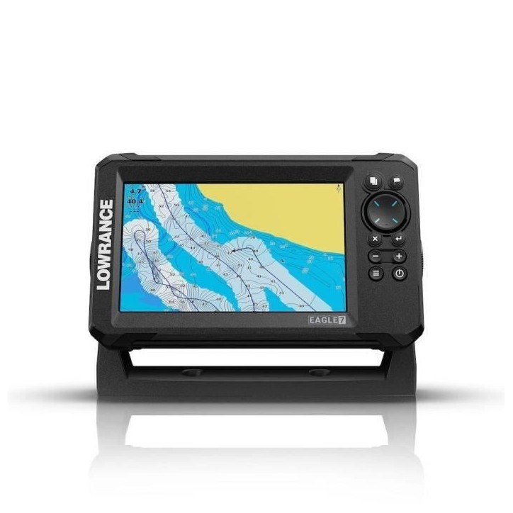 Combiné GPS sondeur - LOWRANCE - Eagle 7 - Sonde SplitShot™ HD - Écran IPS - IPX7 Combiné GPS sondeur - LOWRANCE - Eagle 7 - Sonde SplitShot™ HD - Écran IPS - IPX7