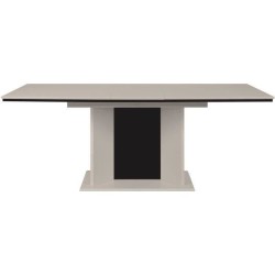 Table extensible - ARONA - Rectangulaire - 10 personnes - 160/200 x 76