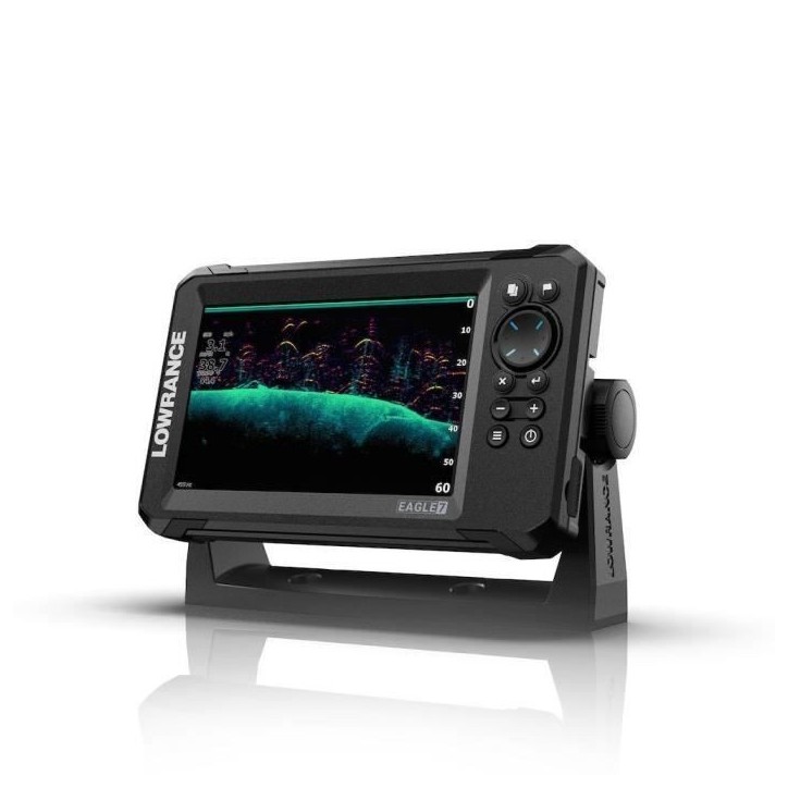 Combiné GPS sondeur - LOWRANCE - Eagle 7 - Sonde SplitShot™ HD - Écran IPS - IPX7 Combiné GPS sondeur - LOWRANCE - Eagle 7 - Sonde SplitShot™ HD - Écran IPS - IPX7