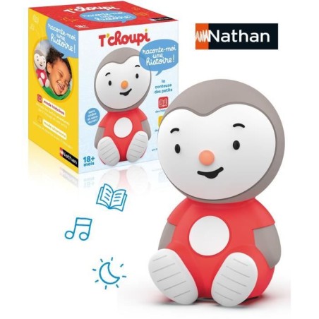 Livre interactif - NATHAN - T'CHOUPI – RACONTE-MOI UNE HISTOIRE - Co