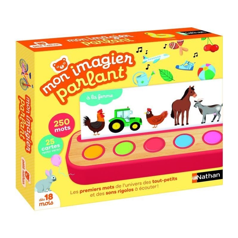 MON IMAGIER PARLANT - Jeu d'apprentissage - NATHAN