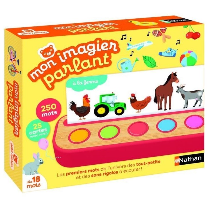 MON IMAGIER PARLANT - Jeu d'apprentissage - NATHAN