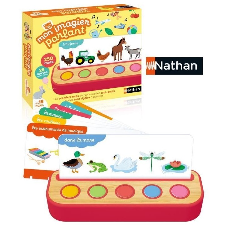MON IMAGIER PARLANT - Jeu d'apprentissage - NATHAN