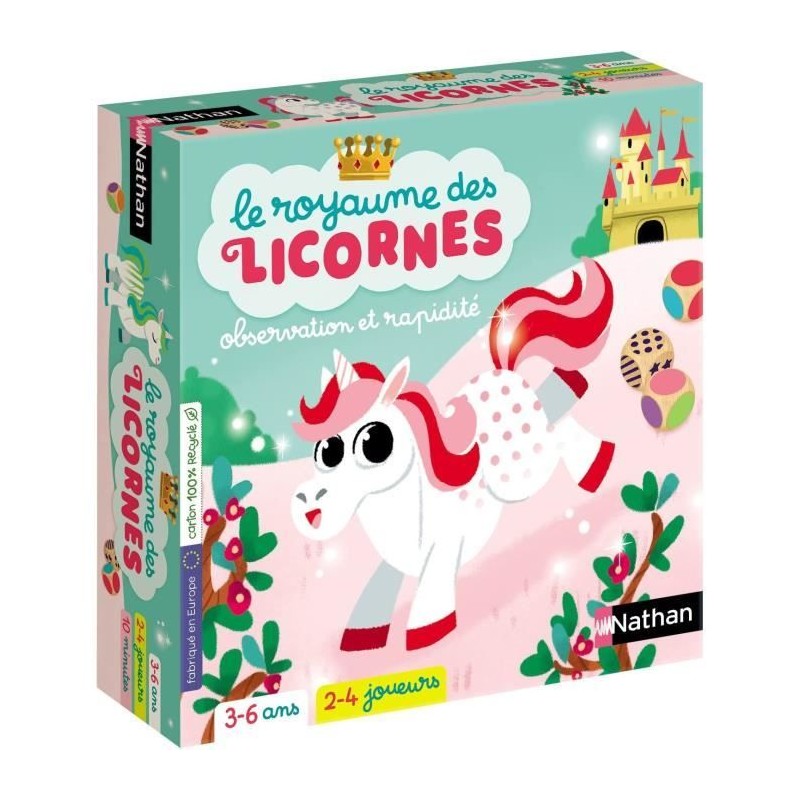 Le Royaume des Licornes - Jeux de société Famille et Enfants - De 3 Le Royaume des Licornes - Jeux de société Famille et Enfants - De 3