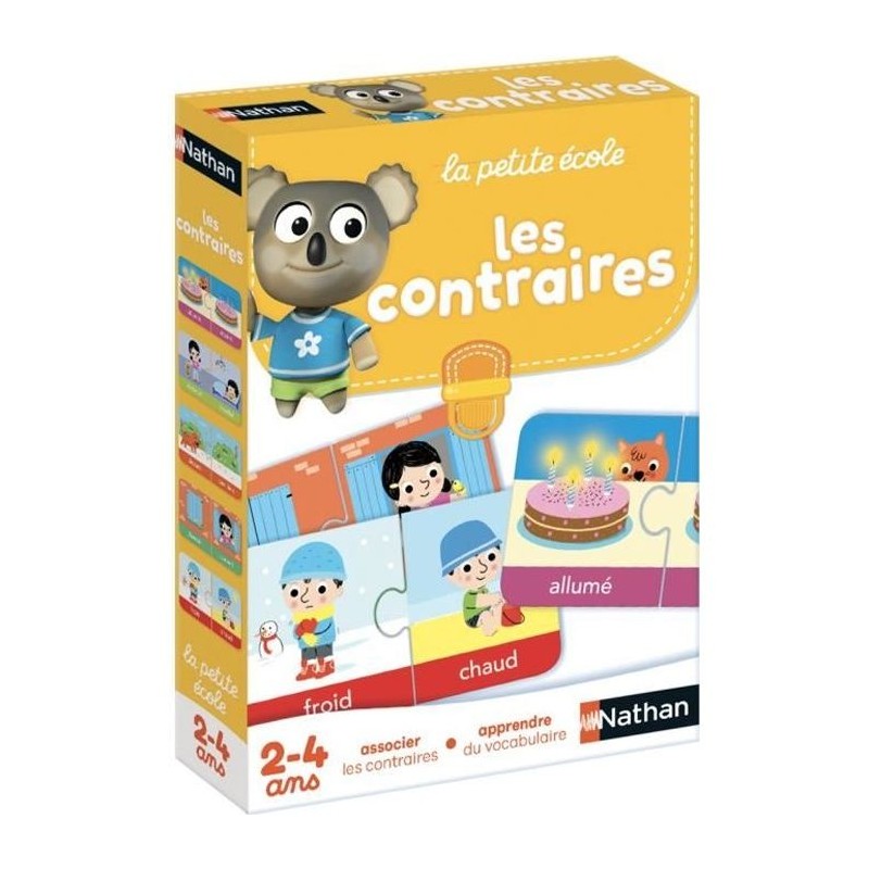 NATHAN La Petite Ecole - Les Contraires
