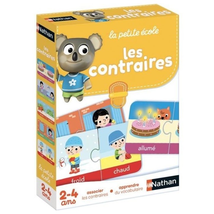 NATHAN La Petite Ecole - Les Contraires