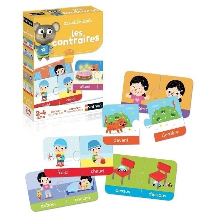 NATHAN La Petite Ecole - Les Contraires