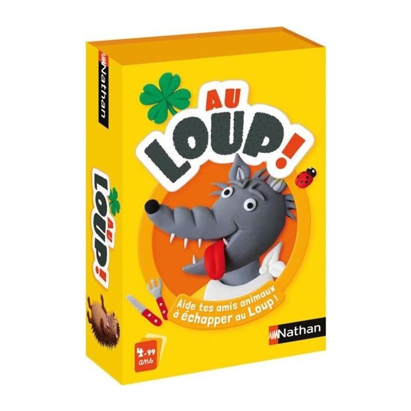 Nathan - Au Loup - Jeu de Cartes