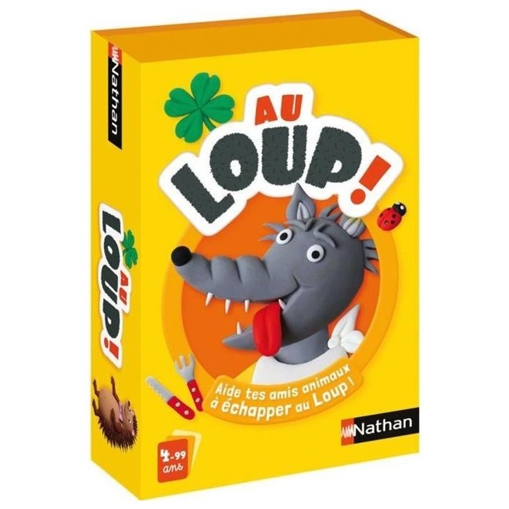Nathan - Au Loup - Jeu de Cartes Nathan - Au Loup - Jeu de Cartes