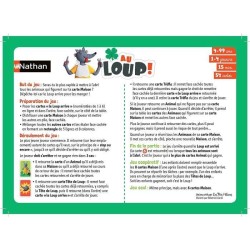 Nathan - Au Loup - Jeu de Cartes