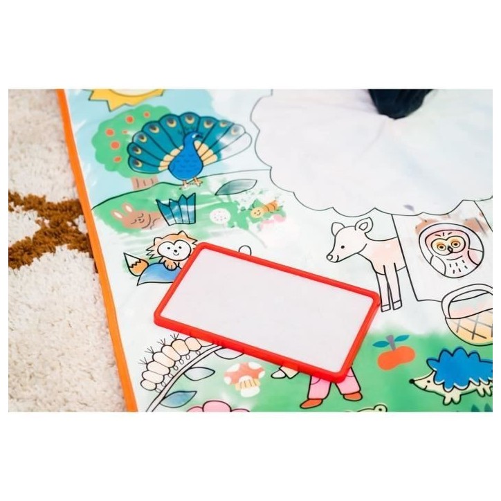 Activité créative - NATHAN - Coloréo Baby - Colorier avec de l'eau, tapis et feutre adaptés Activité créative - NATHAN - Coloréo Baby - Colorier avec de l'eau, tapis et feutre adaptés