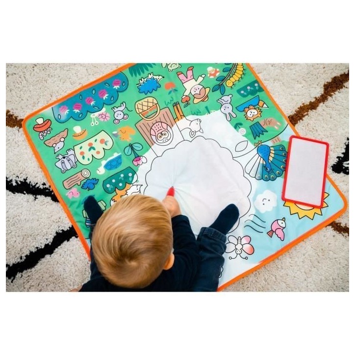 Activité créative - NATHAN - Coloréo Baby - Colorier avec de l'eau, tapis et feutre adaptés Activité créative - NATHAN - Coloréo Baby - Colorier avec de l'eau, tapis et feutre adaptés