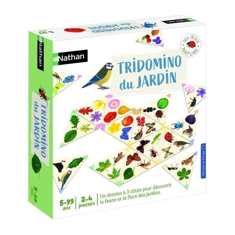 Jeux d'apprentissage - Tridomino Du Jardin Jeux d'apprentissage - Tridomino Du Jardin