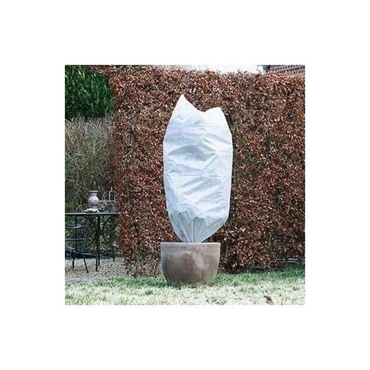 Housse d'hivernage NATURE - Lot de 2 - Ø 75 cm x 1,50 m - Blanc Housse d'hivernage NATURE - Lot de 2 - Ø 75 cm x 1,50 m - Blanc
