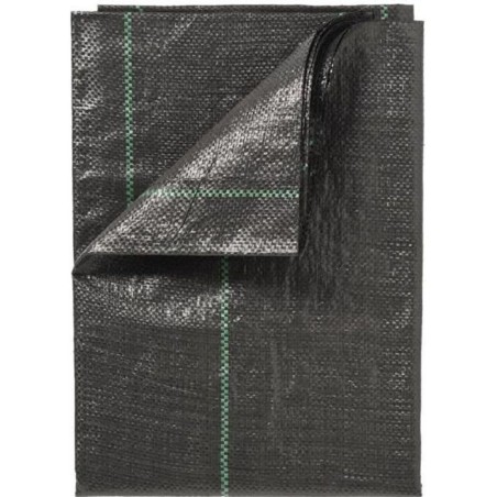 Toile de paillage paysages noire 1 x 25 m, traité anti UV, 100 g/m²