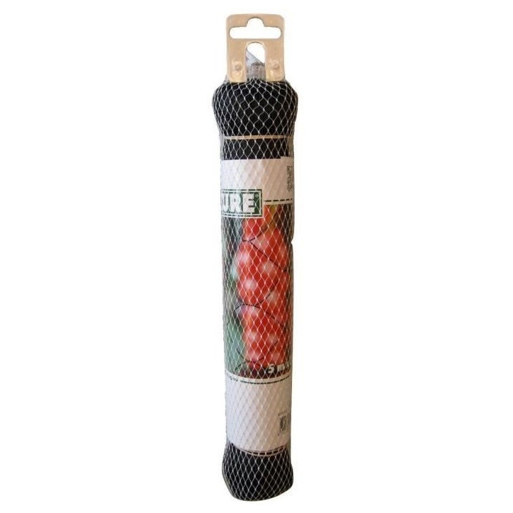 Filet anti-oiseaux Primo 5x2m en maille tricotée polyéthylene 12gr/m² noir Filet anti-oiseaux Primo 5x2m en maille tricotée polyéthylene 12gr/m² noir
