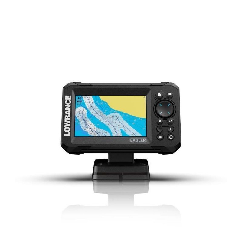 Combiné GPS sondeur - LOWRANCE - Eagle 5 - Avec sonde 83/200 Combiné GPS sondeur - LOWRANCE - Eagle 5 - Avec sonde 83/200