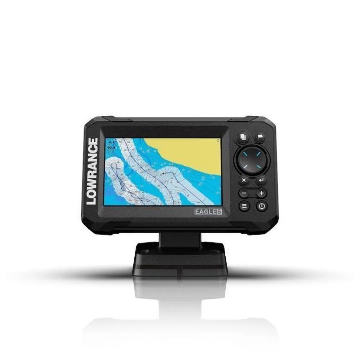 Combiné GPS sondeur - LOWRANCE - Eagle 5 - Avec sonde 83/200 Combiné GPS sondeur - LOWRANCE - Eagle 5 - Avec sonde 83/200