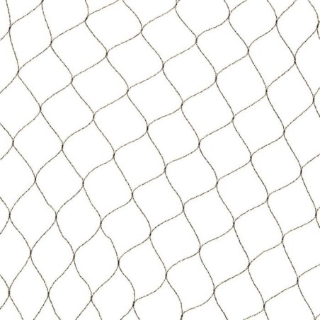 Filet anti-oiseaux NATURE Primo 10 x 10 m Noir - Mailles 28mm - Polyéthylene 12gr/m²