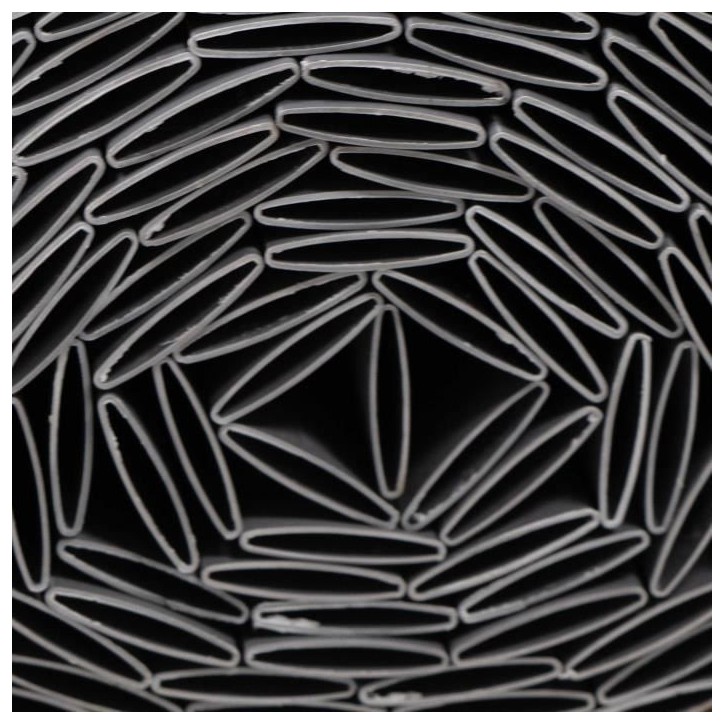 Canisse PVC double face - NATURE - 1 x 3 m - 1600 g/m² - Occultant 4/5 - Anti-UV - Gris clair Canisse PVC double face - NATURE - 1 x 3 m - 1600 g/m² - Occultant 4/5 - Anti-UV - Gris clair