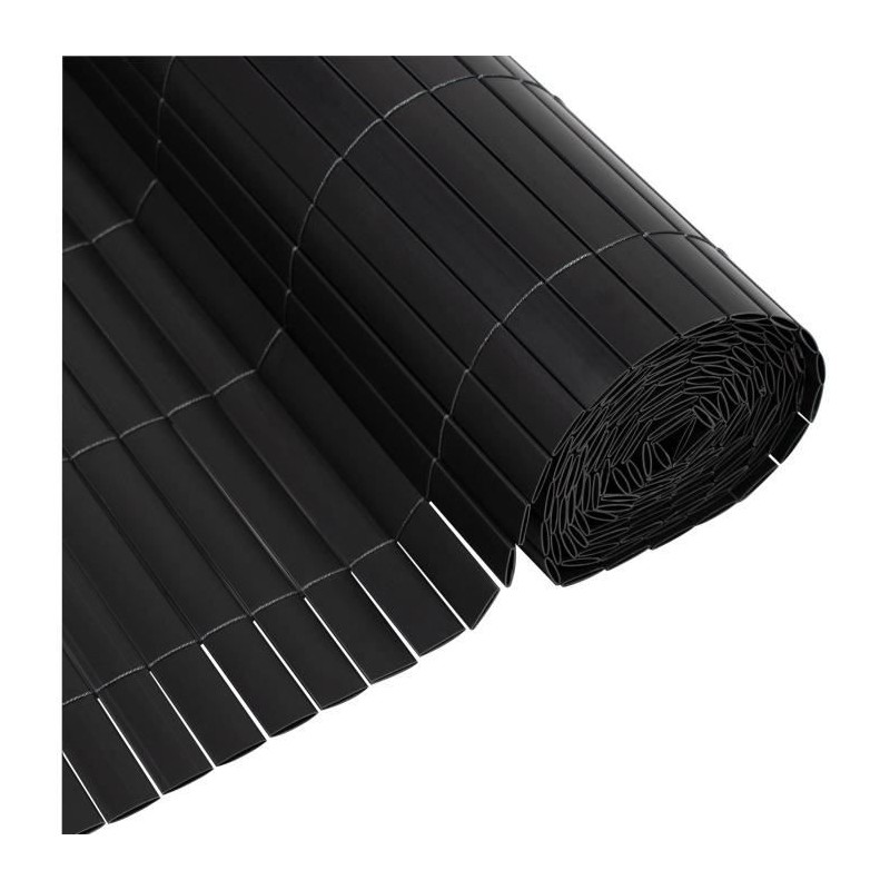 Canisse PVC double face - NATURE - 1 x 3 m - 1600 g/m² - Occultant 4/