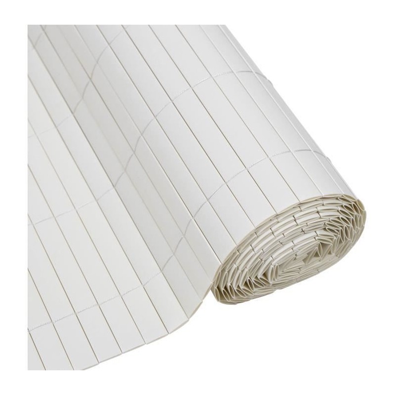 Canisse PVC double face - NATURE - 1 x 3 m - 1600 g/m² - Occultant 4/