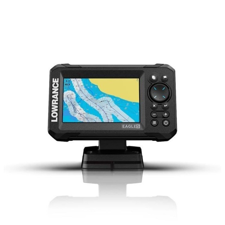 Combiné GPS sondeur - LOWRANCE - Eagle 5 - Avec sonde slipshot HD Combiné GPS sondeur - LOWRANCE - Eagle 5 - Avec sonde slipshot HD