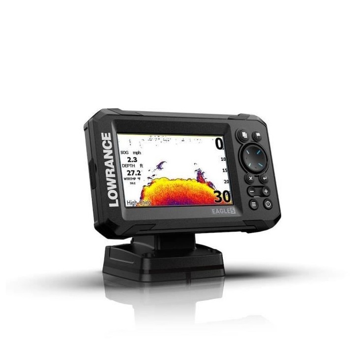 Combiné GPS sondeur - LOWRANCE - Eagle 5 - Avec sonde slipshot HD Combiné GPS sondeur - LOWRANCE - Eagle 5 - Avec sonde slipshot HD