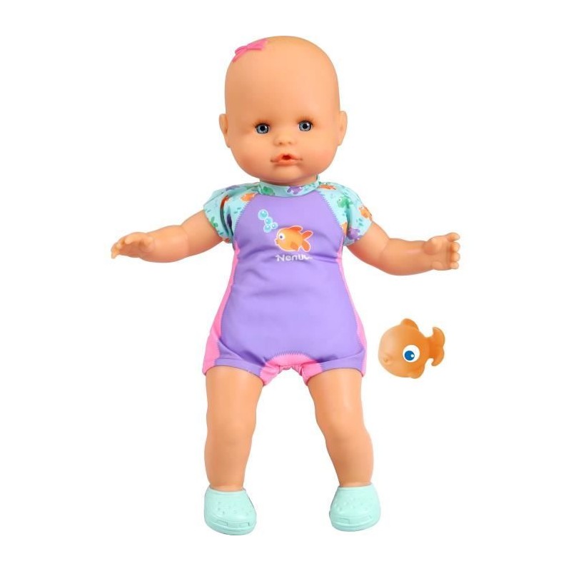 Poupon et son poisson - GPTOYS - NENUCO - Mon premier bain - NFN88 - 3 Poupon et son poisson - GPTOYS - NENUCO - Mon premier bain - NFN88 - 3